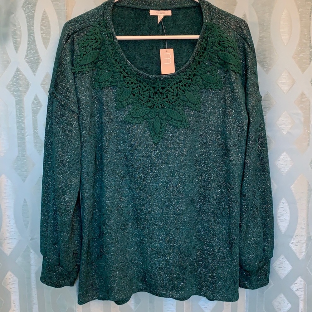 Maurices women’s long sleeve green size large top